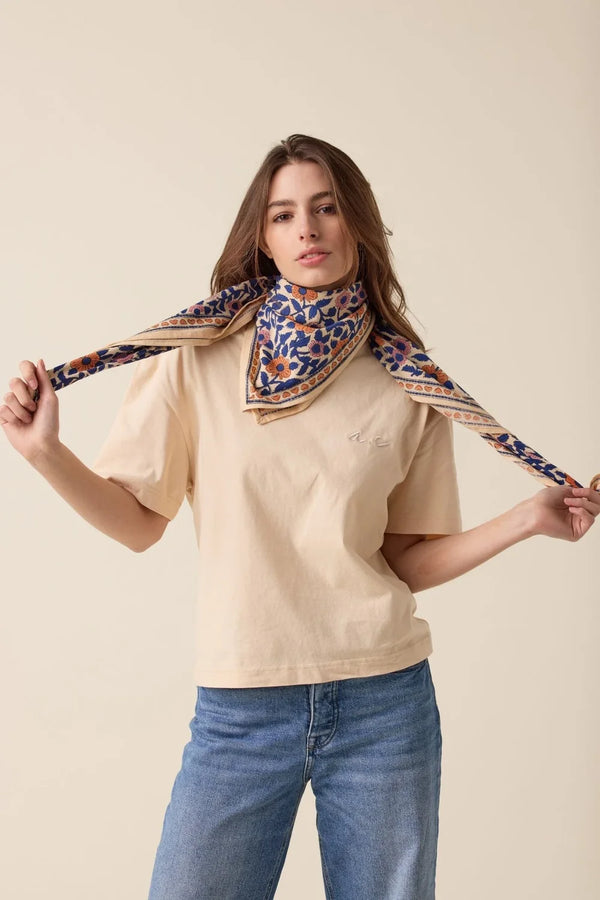 Foulard ‘Latika’ Coeur Bleu royal | APACHES