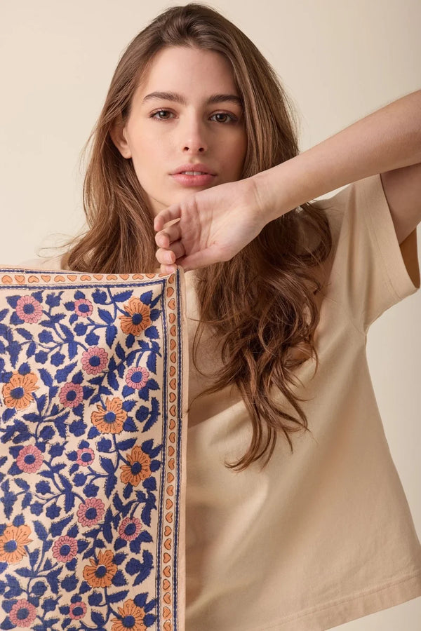 Foulard ‘Latika’ Coeur Bleu royal | APACHES