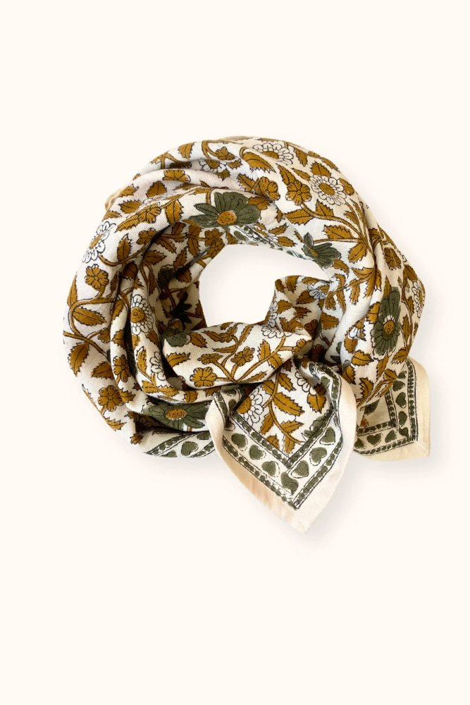 Foulard Latika 'Coeur' Macadamia | APACHES COLLECTIONS