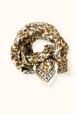 Foulard Latika 'Coeur' Macadamia | APACHES COLLECTIONS