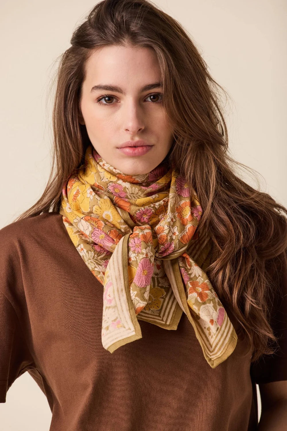 Foulard ‘Latika’ Joy Tapenade | APACHES COLLECTIONS