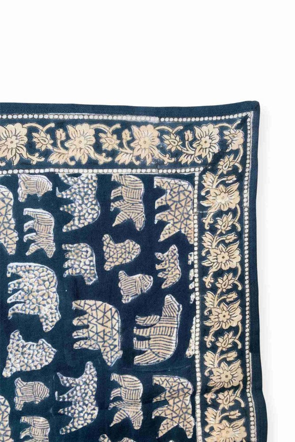 Foulard Latika 'Ours' Orage | APACHES COLLECTIONS