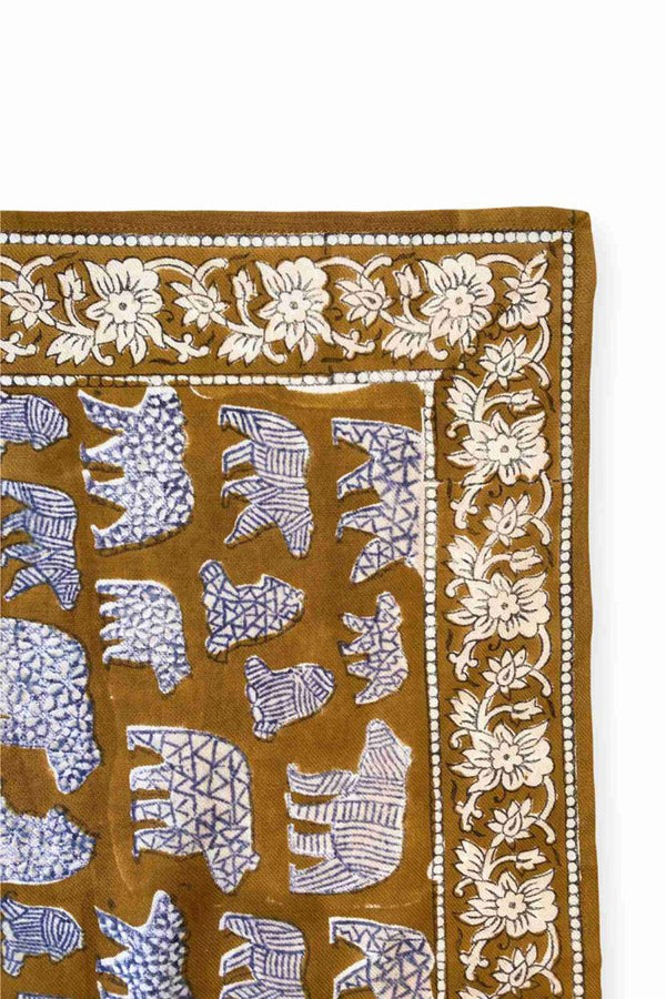 Foulard Latika 'Ours' Tapenade | APACHES COLLECTIONS