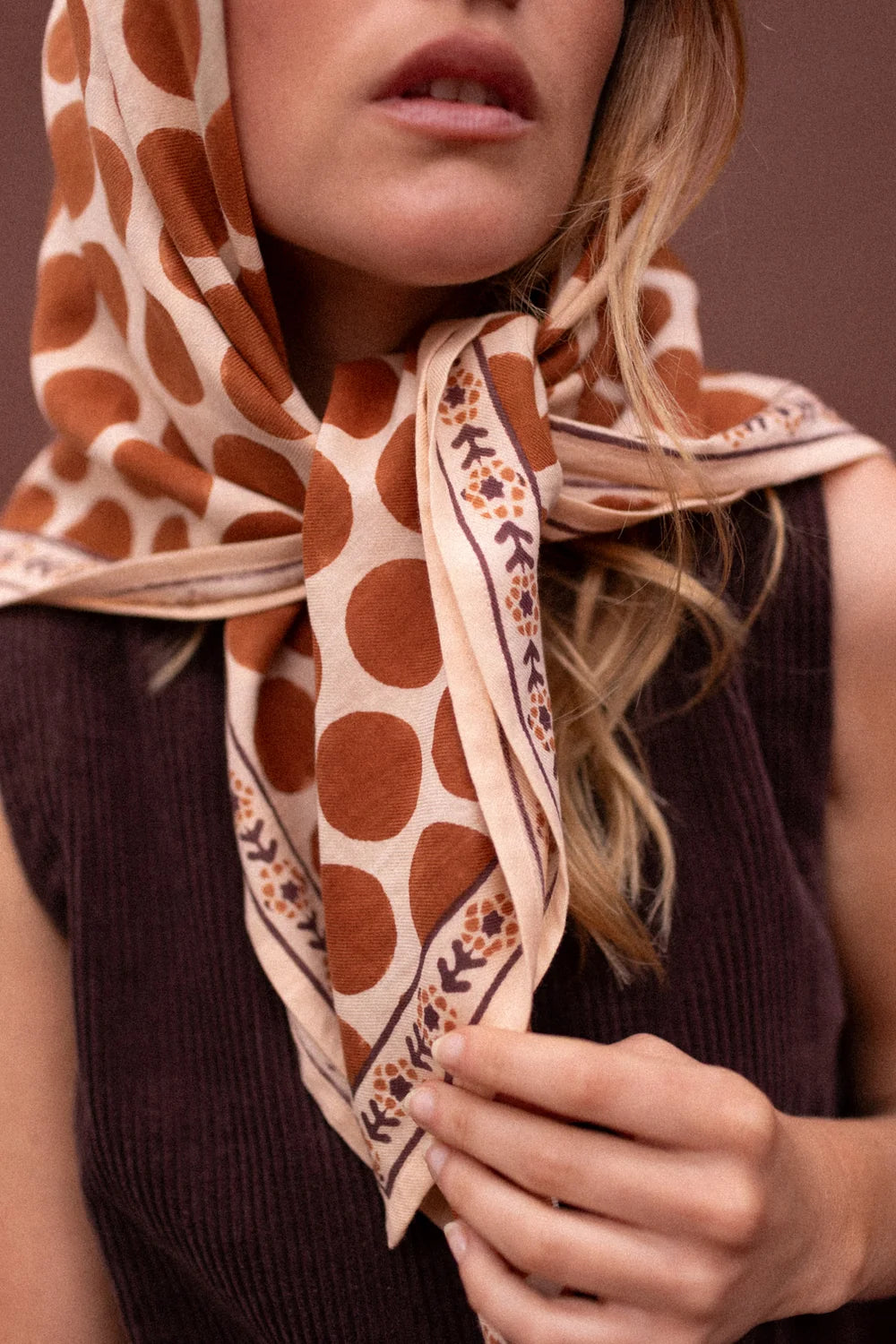 Foulard ‘Latika’ Pesos Cajou | APACHES COLLECTIONS