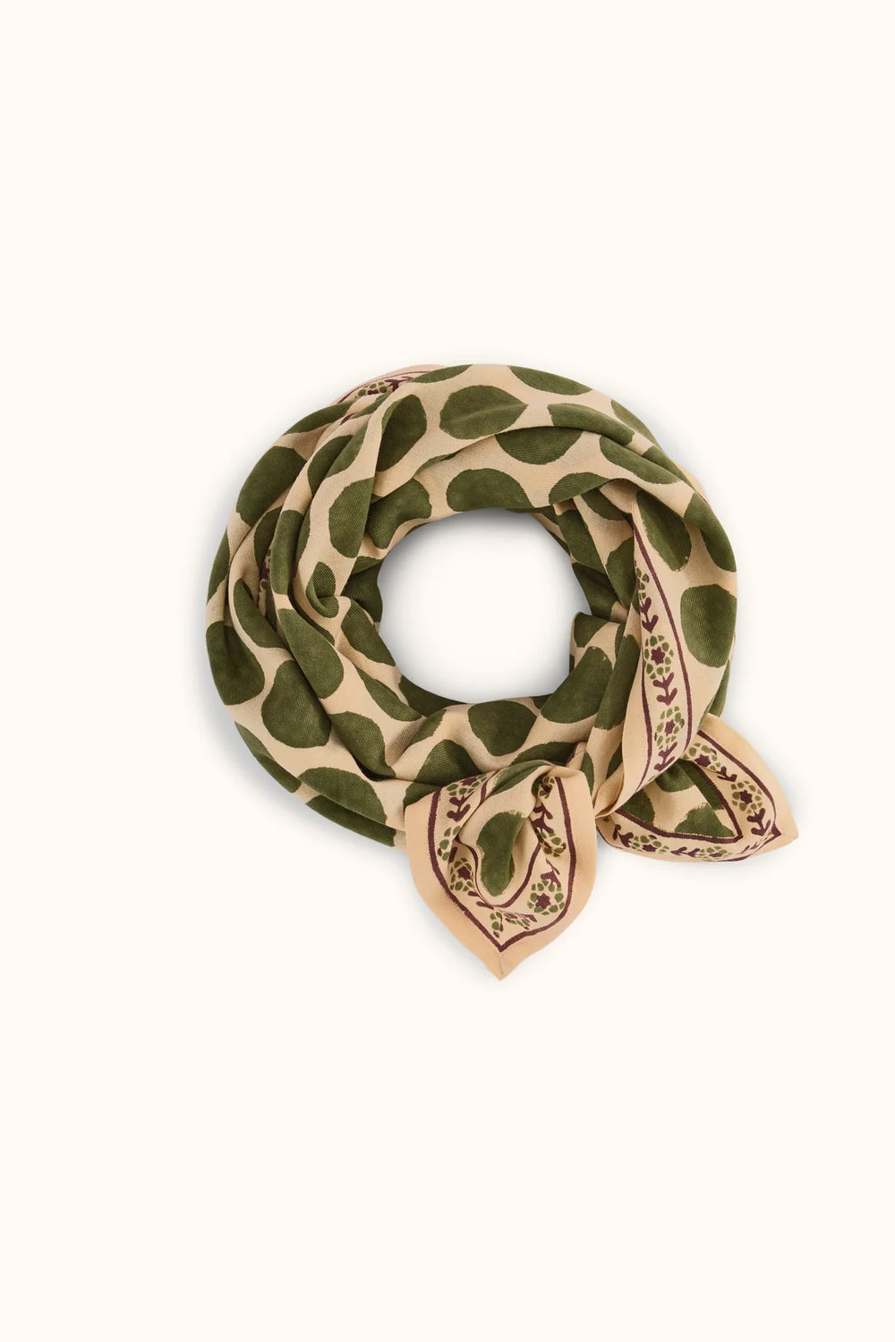 Foulard ‘Latika’ Pesos Lichen | APACHES COLLECTIONS