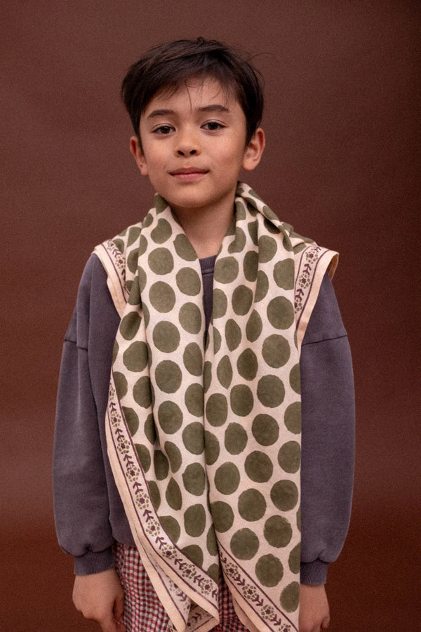 Foulard ‘Latika’ Pesos Lichen | APACHES COLLECTIONS