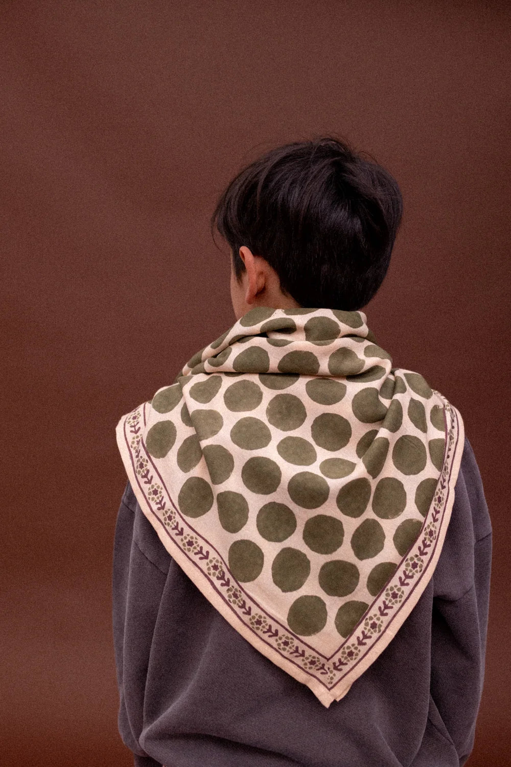 Foulard ‘Latika’ Pesos Lichen | APACHES COLLECTIONS