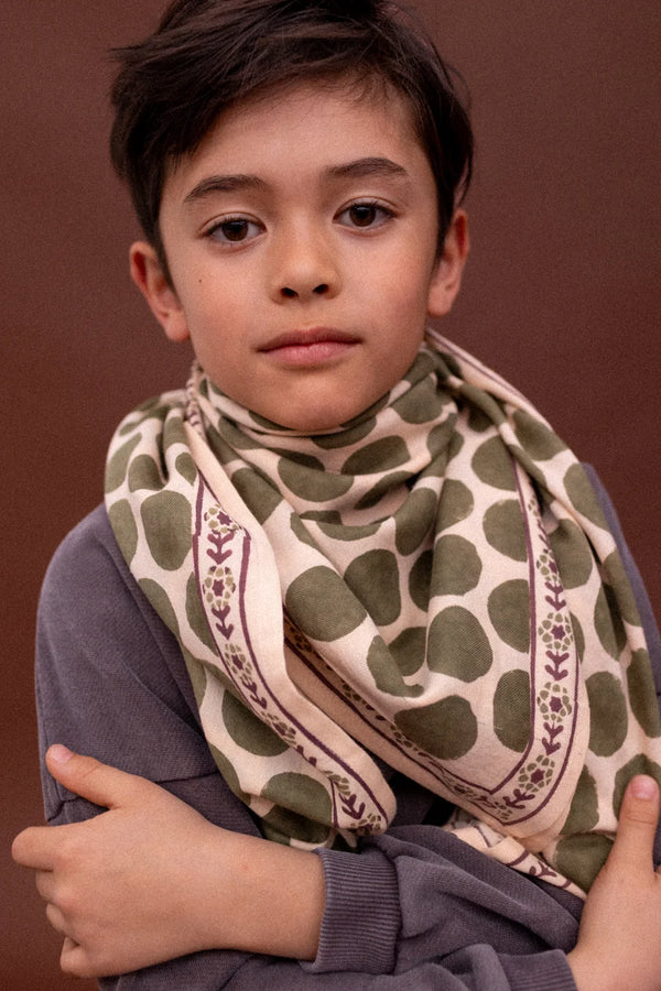 Foulard ‘Latika’ Pesos Lichen | APACHES COLLECTIONS