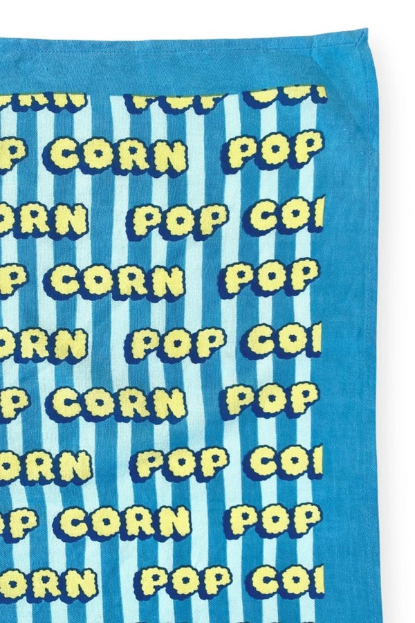 Foulard Latika 'Pop Corn' Océan | APACHES COLLECTIONS