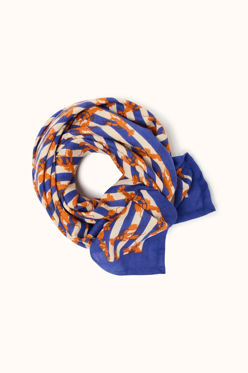 Foulard 'Latika' Sebastien Orange | APACHES COLLECTIONS