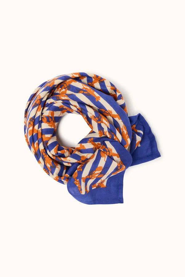 Foulard 'Latika' Sebastien Orange | APACHES COLLECTIONS