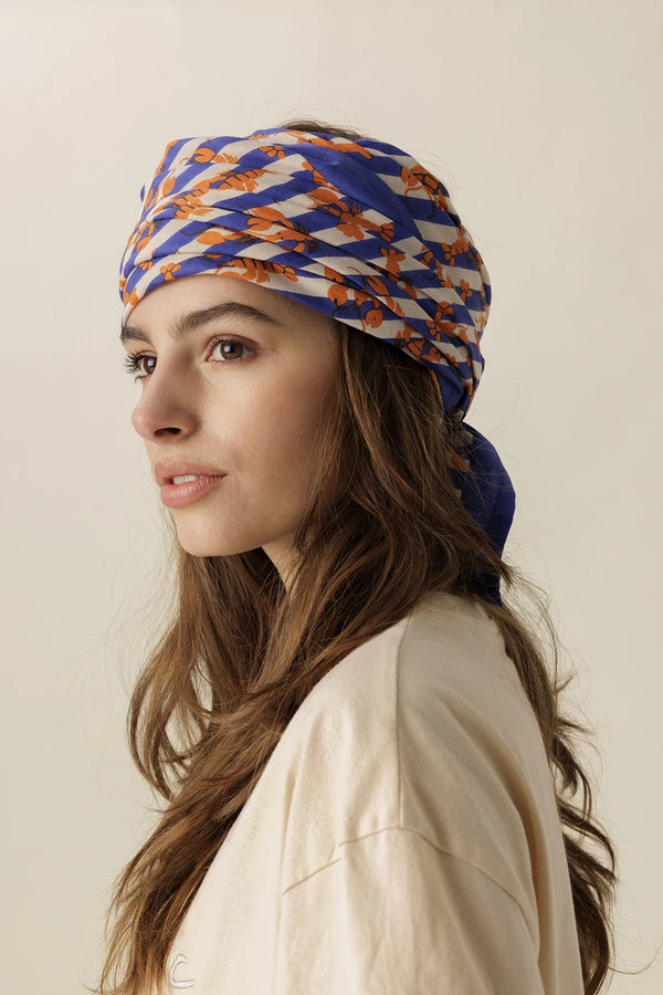 Foulard 'Latika' Sebastien Orange | APACHES COLLECTIONS