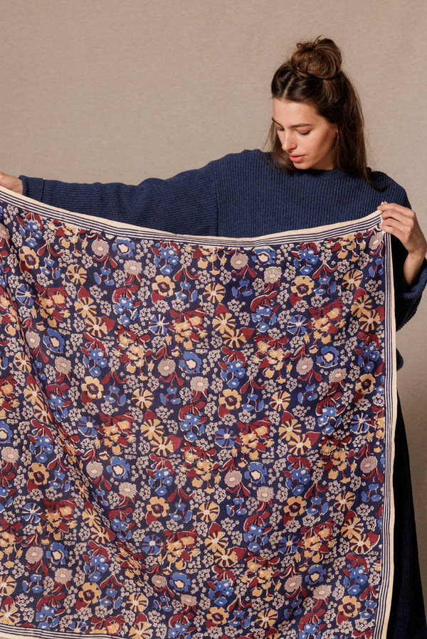 Foulard ‘Latika’ September Indigo | APACHES COLLECTIONS