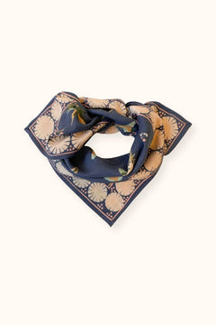 Petit foulard Manika 'Cerisier' Orage | APACHES COLLECTIONS