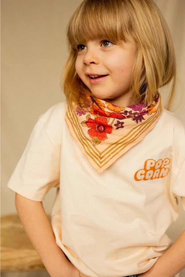 Petit foulard Manika 'Joy' Macadamia | APACHES COLLECTIONS