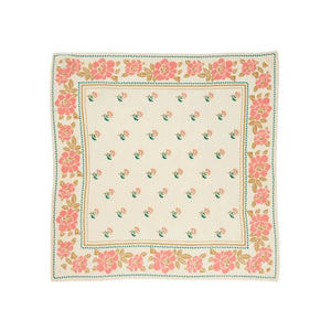 Foulard indien 'Nur' Écru | BONHEUR DU JOUR