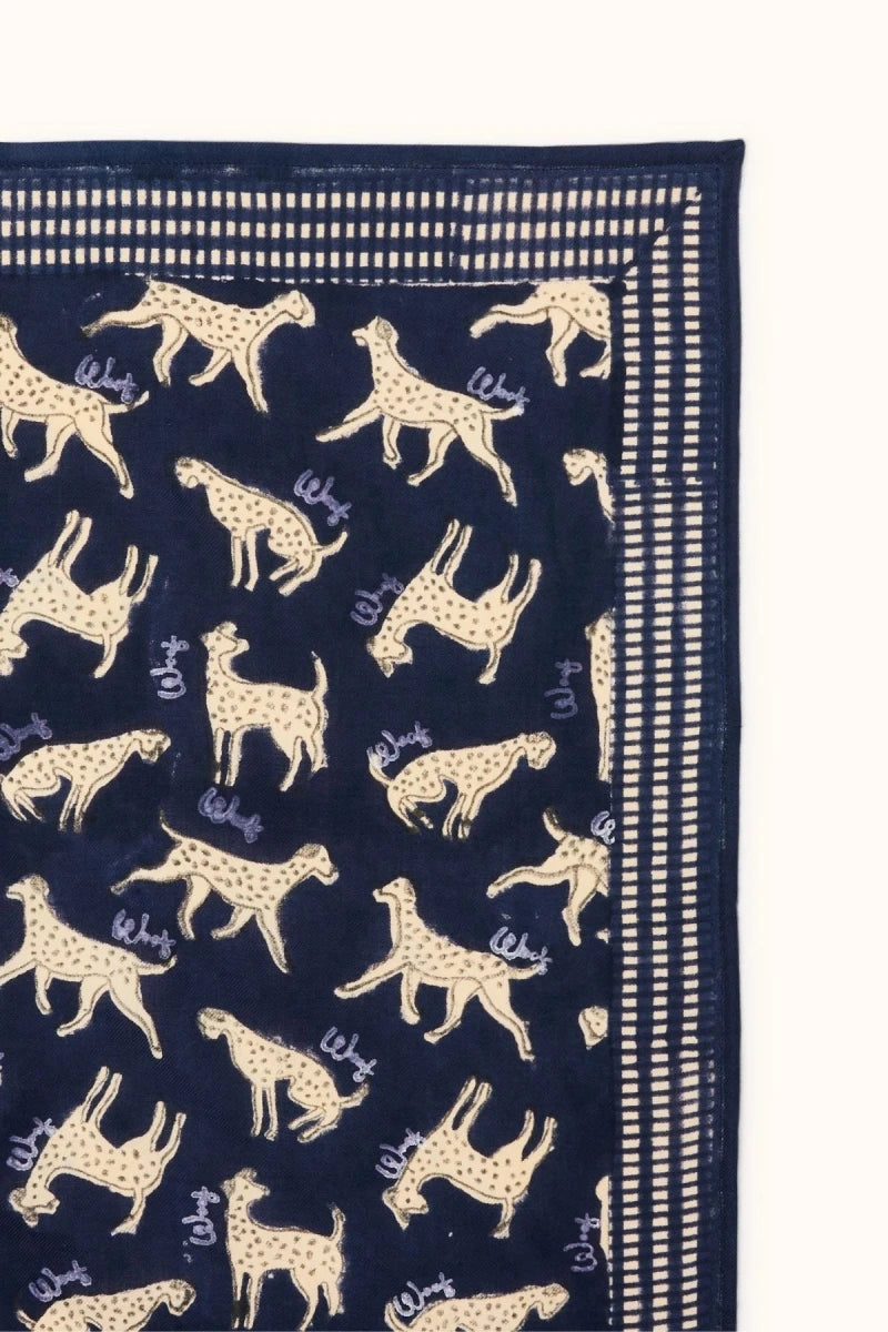 Petit foulard 'Manika' Pongo Milky Way | APACHES COLLECTIONS