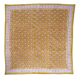 Foulard indien 'Victorian' Absynthe | BONHEUR DU JOUR