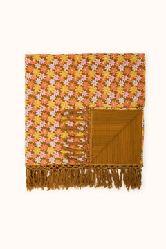 Fouta simple 'Kota' Paquerette Tapenade | APACHES COLLECTIONS