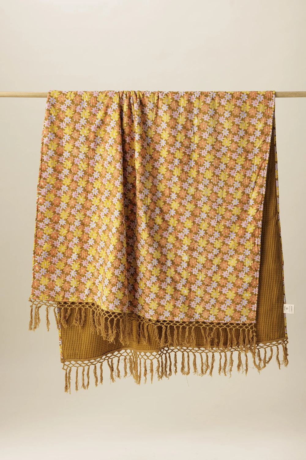 Fouta simple 'Kota' Paquerette Tapenade | APACHES COLLECTIONS