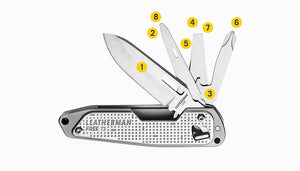 Couteau 'Free T2' | LEATHERMAN