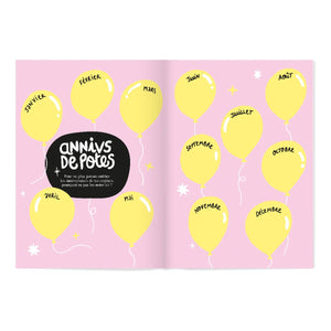 Livre à remplir 'Gang de filles' | MINUS ÉDITIONS