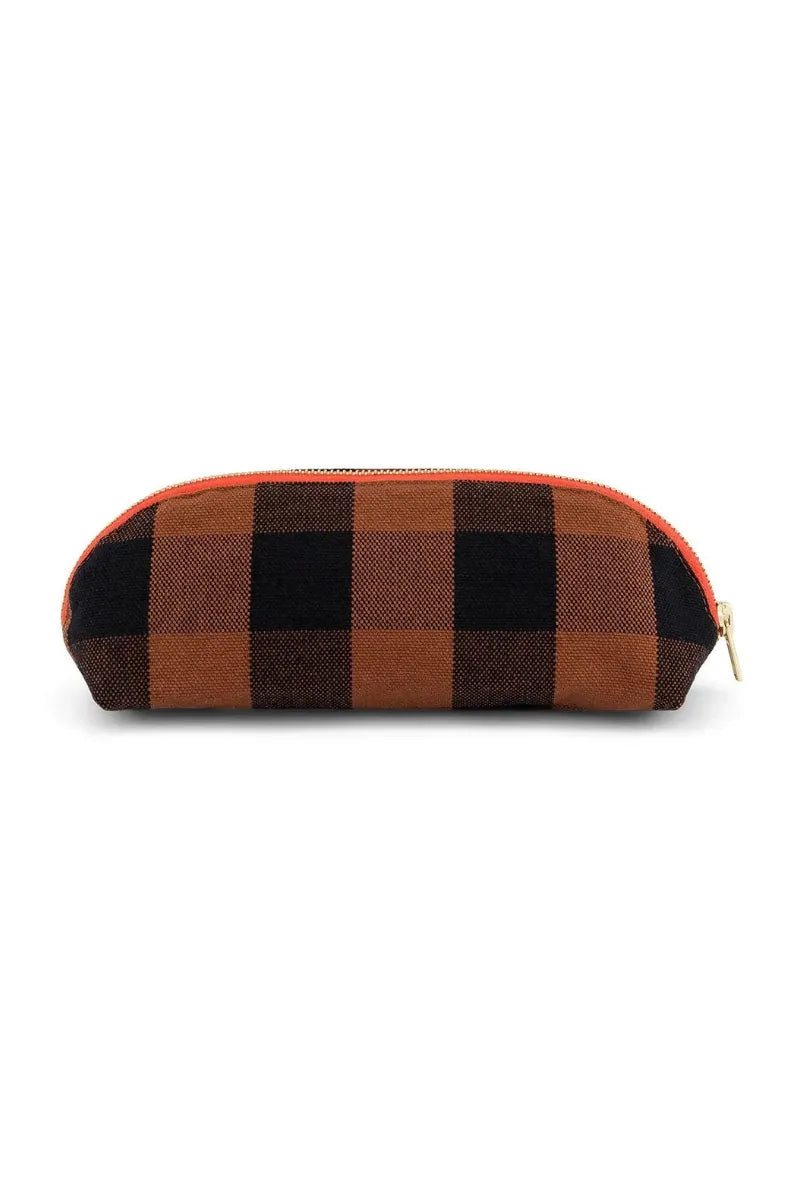 Trousse ‘Gaston' Big vichy Ginger | ROSE IN APRIL