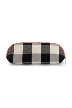 Trousse ‘Gaston' Big vichy Greige | ROSE IN APRIL