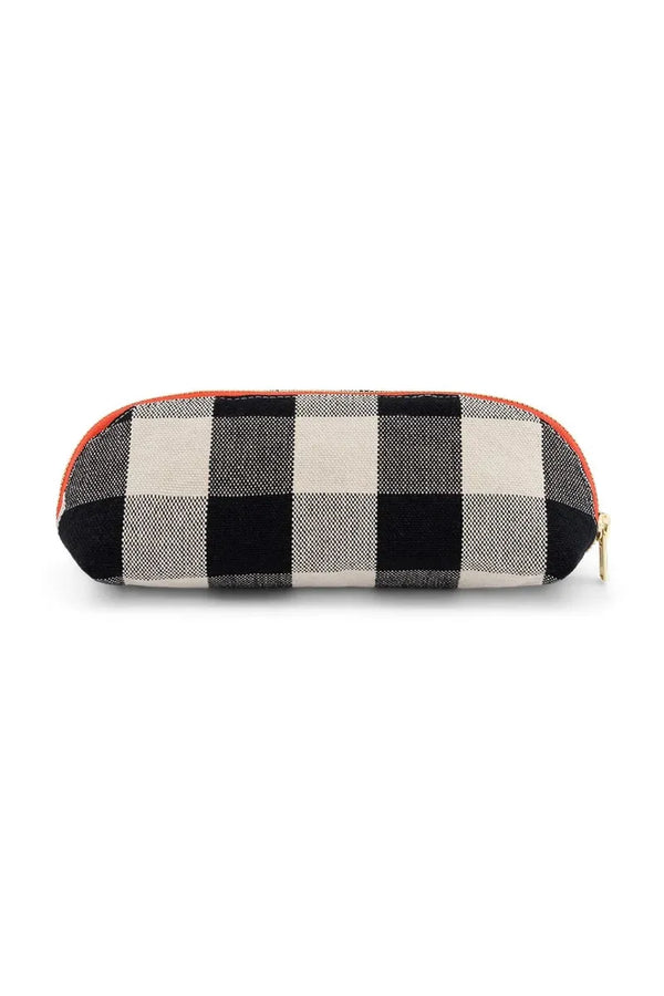 Trousse ‘Gaston' Big vichy Greige | ROSE IN APRIL