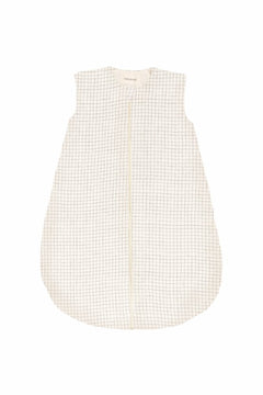 Gigoteuse Fluffy 'Wabi-Sabi' Blue Grid | NOBODINOZ
