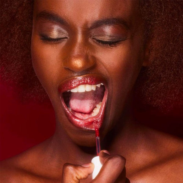 Gloss pailleté 'Rubis Chéri' | SI SI LA PAILLETTE