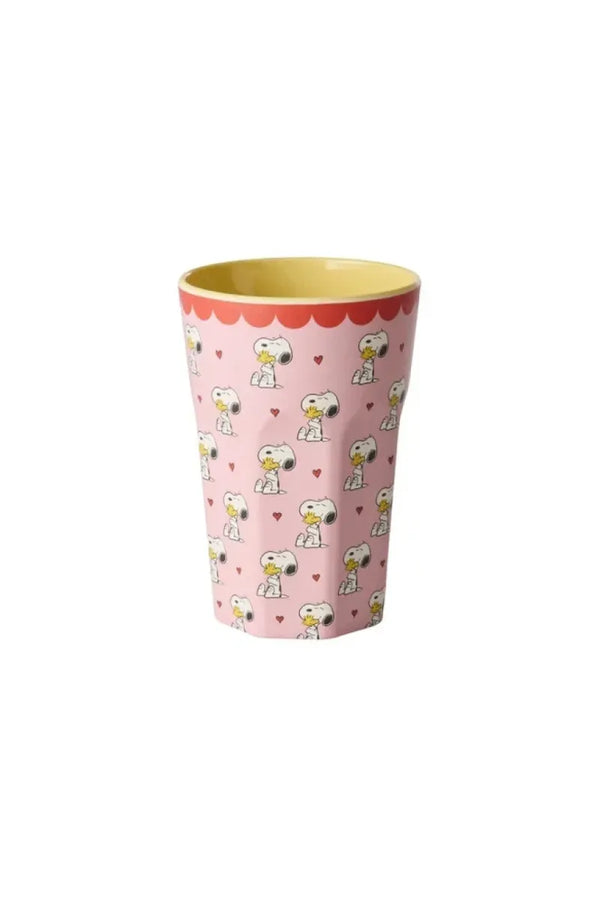 Gobelet haut 'Snoopy' Rose | PEANUTS X RICE