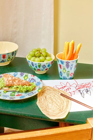 Gobelet 'Monsters' Bleu | RICE