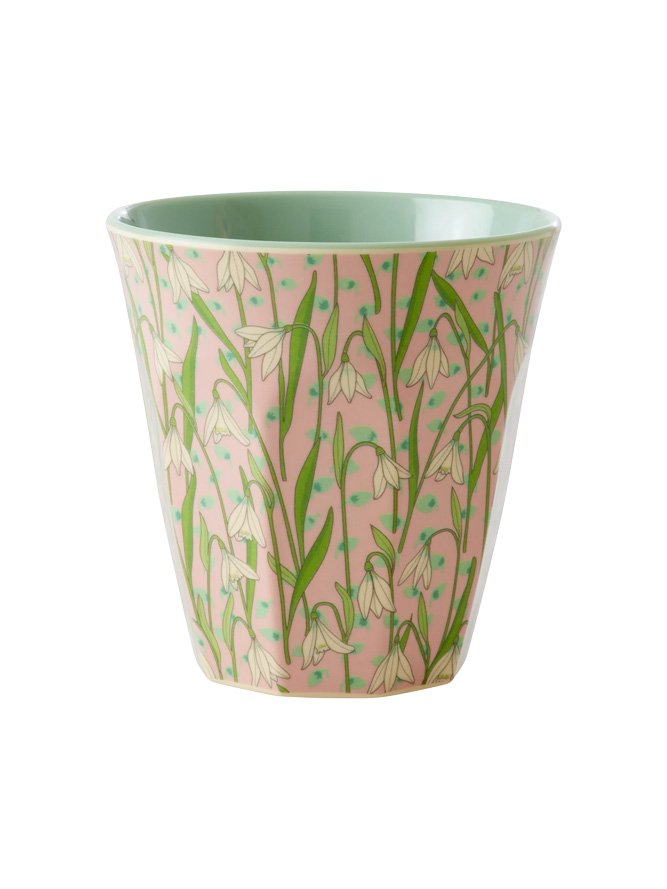 Gobelet 'Snowdrop' Rose clair | RICE