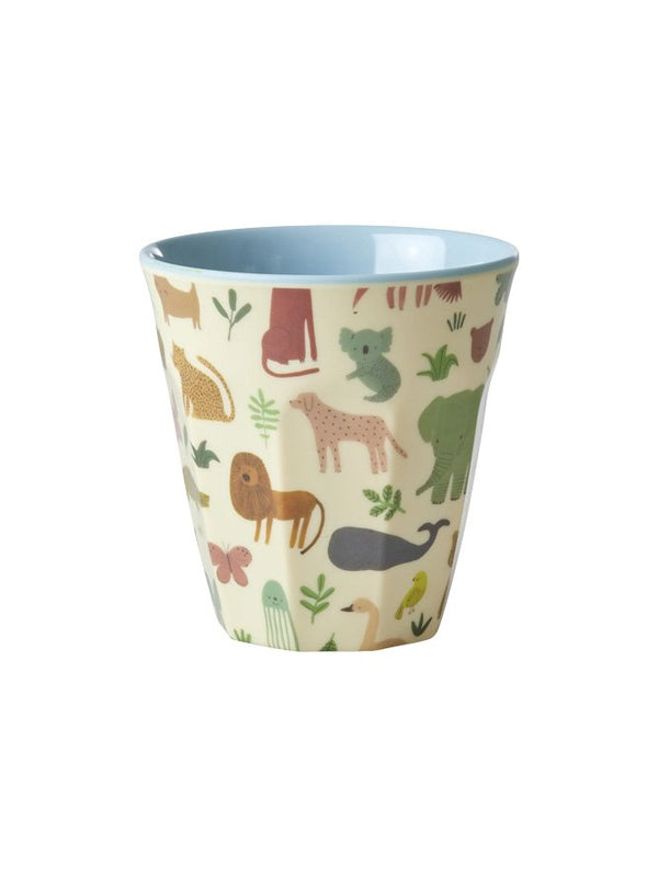 Gobelet 'Sweet Jungle' Bleu | RICE