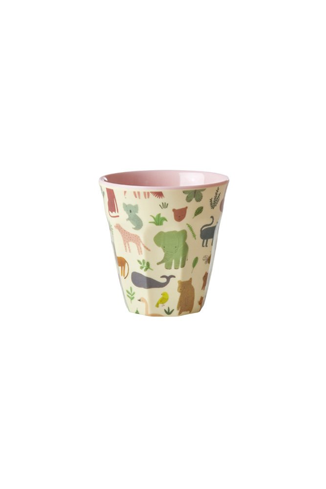 Gobelet 'Sweet Jungle' Rose | RICE