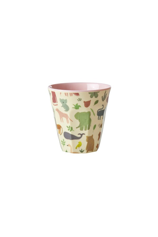 Gobelet 'Sweet Jungle' Rose | RICE
