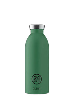 Gourde isotherme Clima en inox 'Emerald green' | 24 BOTTLES