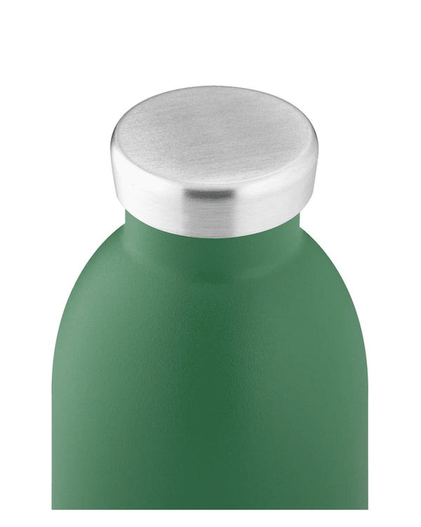 Gourde isotherme Clima en inox 'Emerald green' | 24 BOTTLES