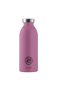 Gourde isotherme Clima en inox 'Mauve' | 24 BOTTLES