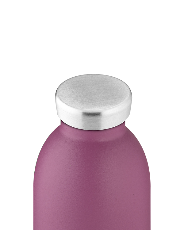Gourde isotherme Clima en inox 'Mauve' | 24 BOTTLES