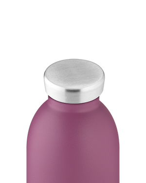 Gourde isotherme Clima en inox 'Mauve' | 24 BOTTLES