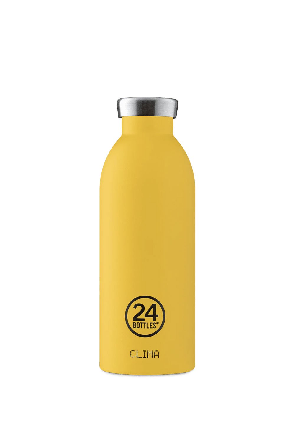 Gourde isotherme Clima en inox 'Taxi Yellow' | 24 BOTTLES