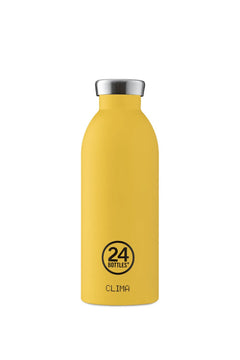Gourde isotherme Clima en inox 'Taxi Yellow' | 24 BOTTLES