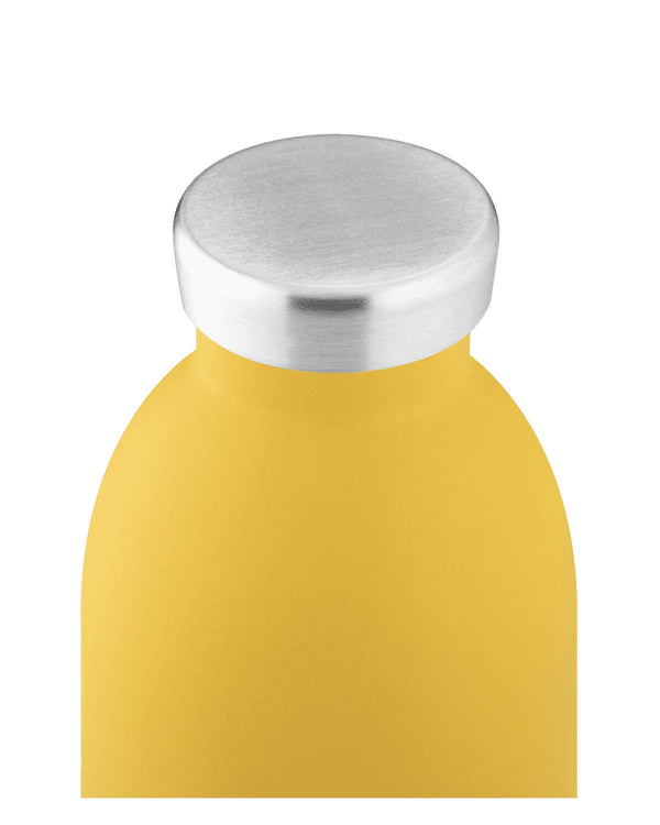 Gourde isotherme Clima en inox 'Taxi Yellow' | 24 BOTTLES