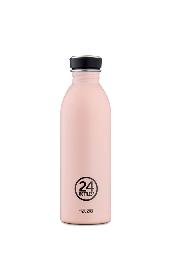 Gourde Urban en inox 'Dusty pink' | 24 BOTTLES