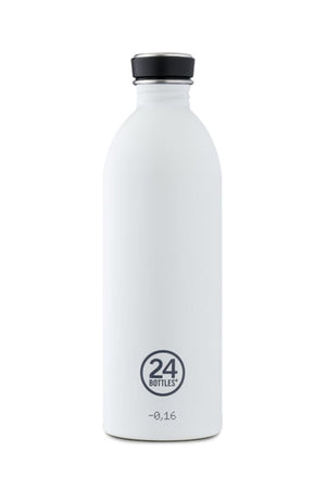 Gourde Urban en inox 'Ice White' | 24 BOTTLES