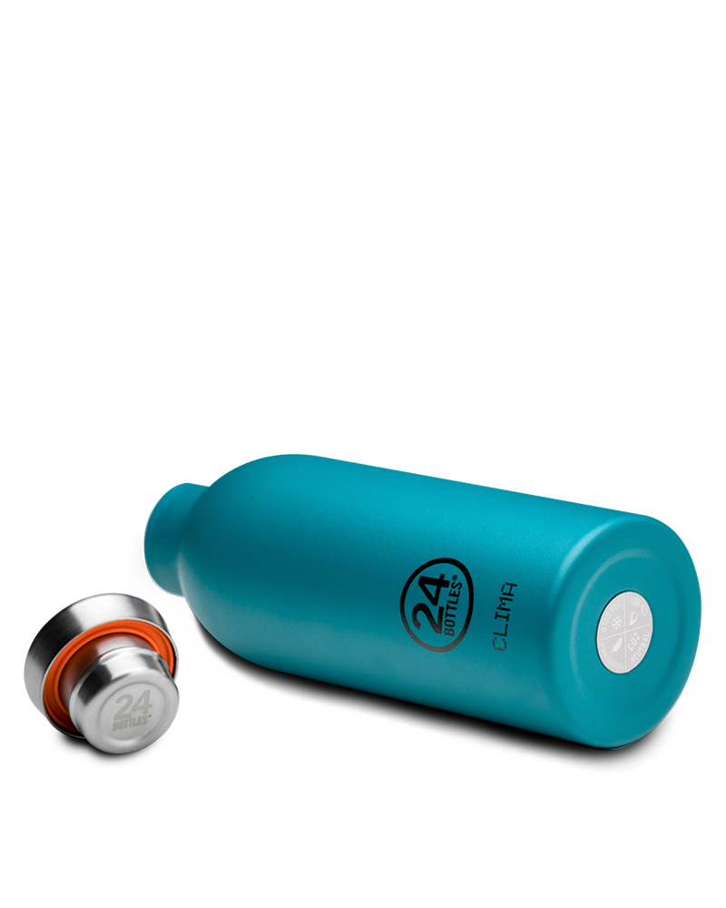 Gourde isotherme Clima en inox 'Atlantic bay' | 24 BOTTLES