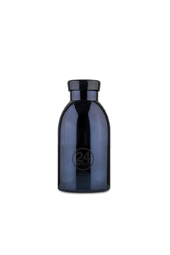 Gourde isotherme Clima en inox 'Black radiance' | 24 BOTTLES