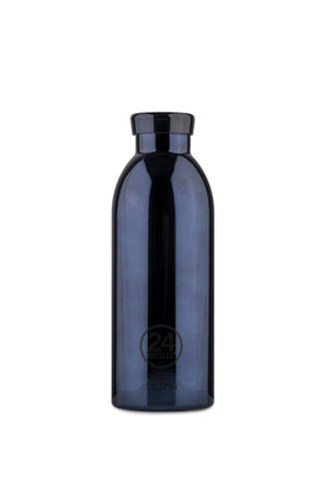 Gourde isotherme Clima en inox 'Black radiance' | 24 BOTTLES